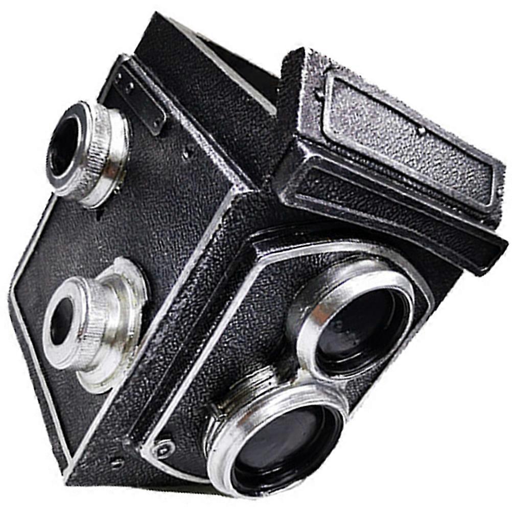 Retro Camera Flowerpot Desktop Planter for Succulents & Cacti, Vintage Decorative Pot for Garden, Balcony, Office, Compact Space Saving Design
