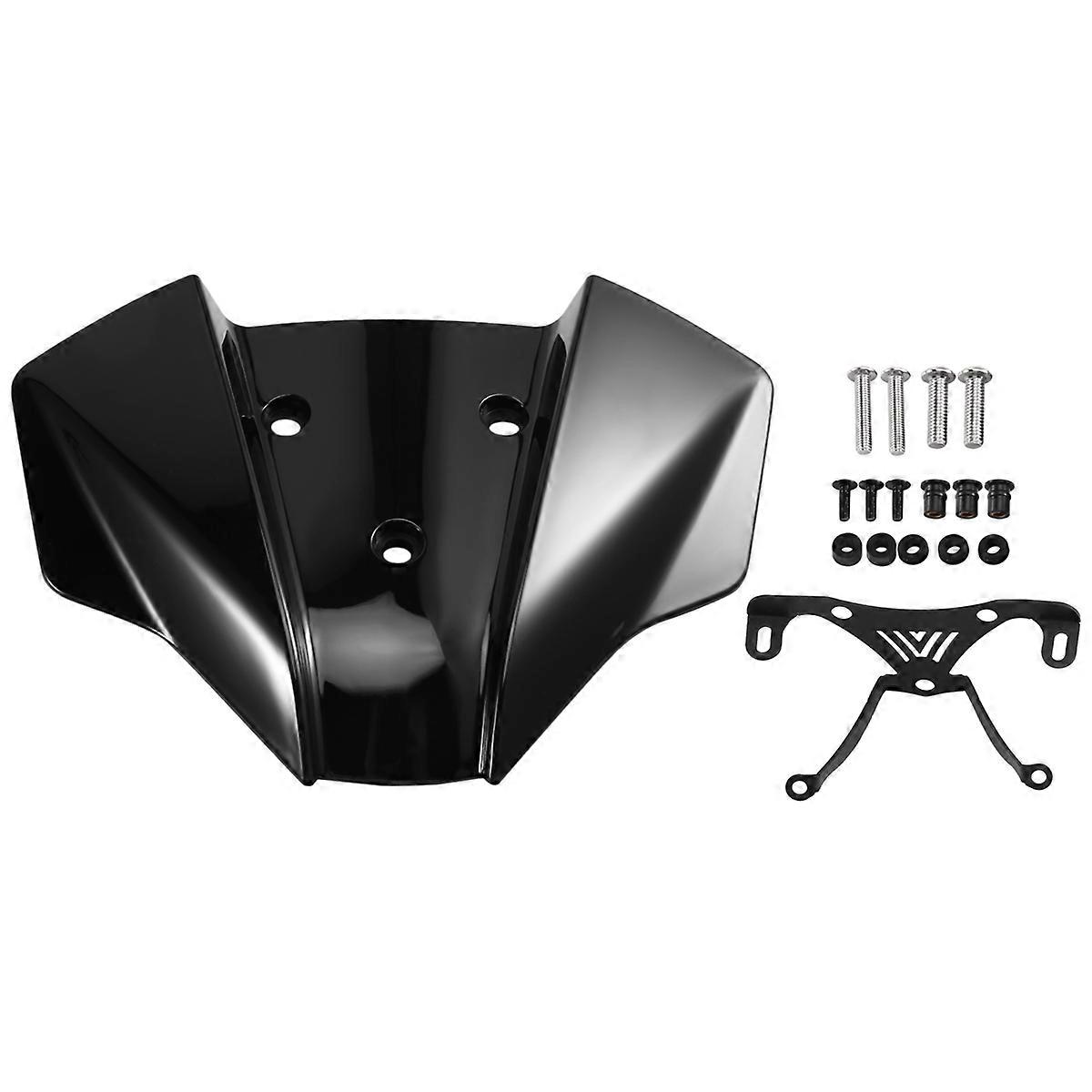 Motorcycle Windscreen Deflector Windshield Fairing for 390 125 2017-2023 Front Wind Deflector