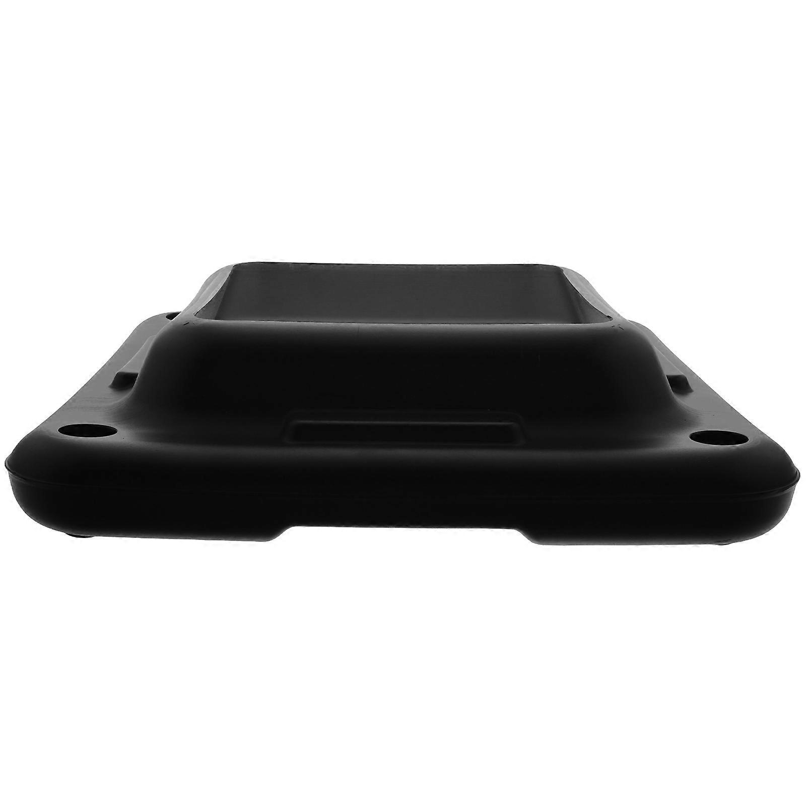Yoga Step Bottom Plate For Gym Step Board Exercise Stepper Yoga Aerobics Lightweight Slip-Resistant Black 40.00X39.00X9.00CM 1Set