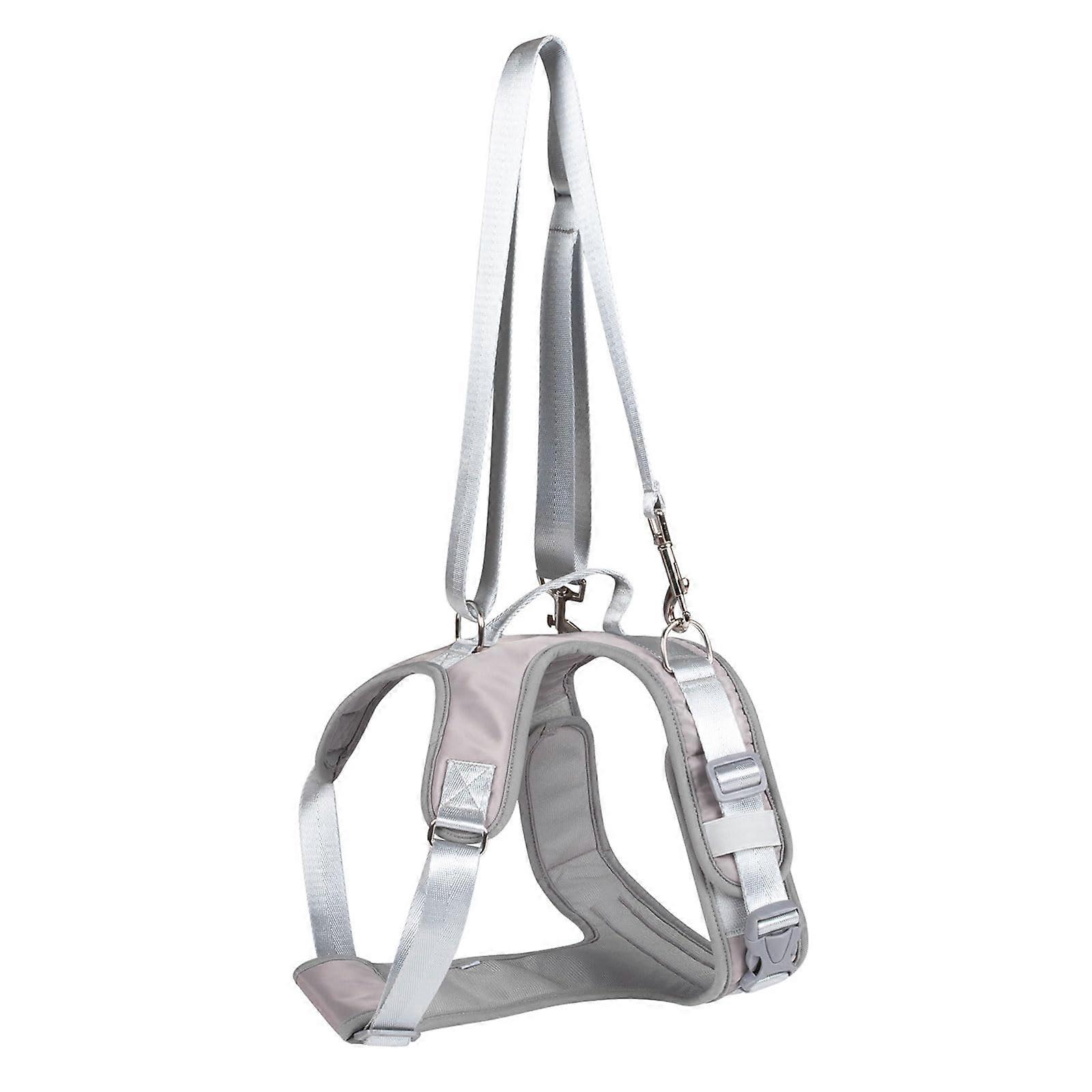 Large Dog Harness with Front and Rear Support Leash for Older Injured Disabled Dogs, Adjustable Size, Durable Material