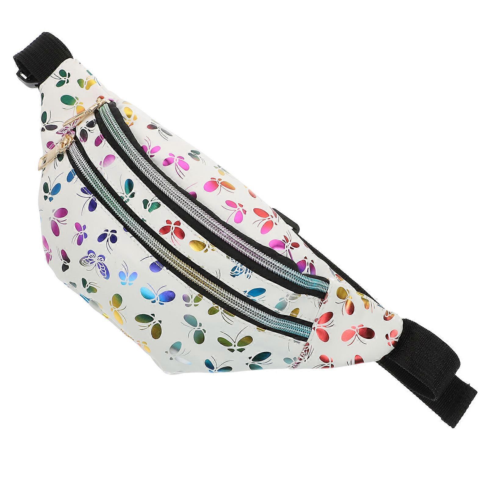 Stylish Lightweight Waist Bag for Women – Casual PU Crossbody Bag with Double Zipper & Convenient Organizer for Small Essentials