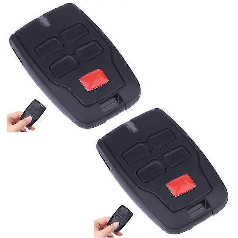 433.92MHz Wireless RF Copy Code Remote Control LED Light For Garage Door Gate 2pcs