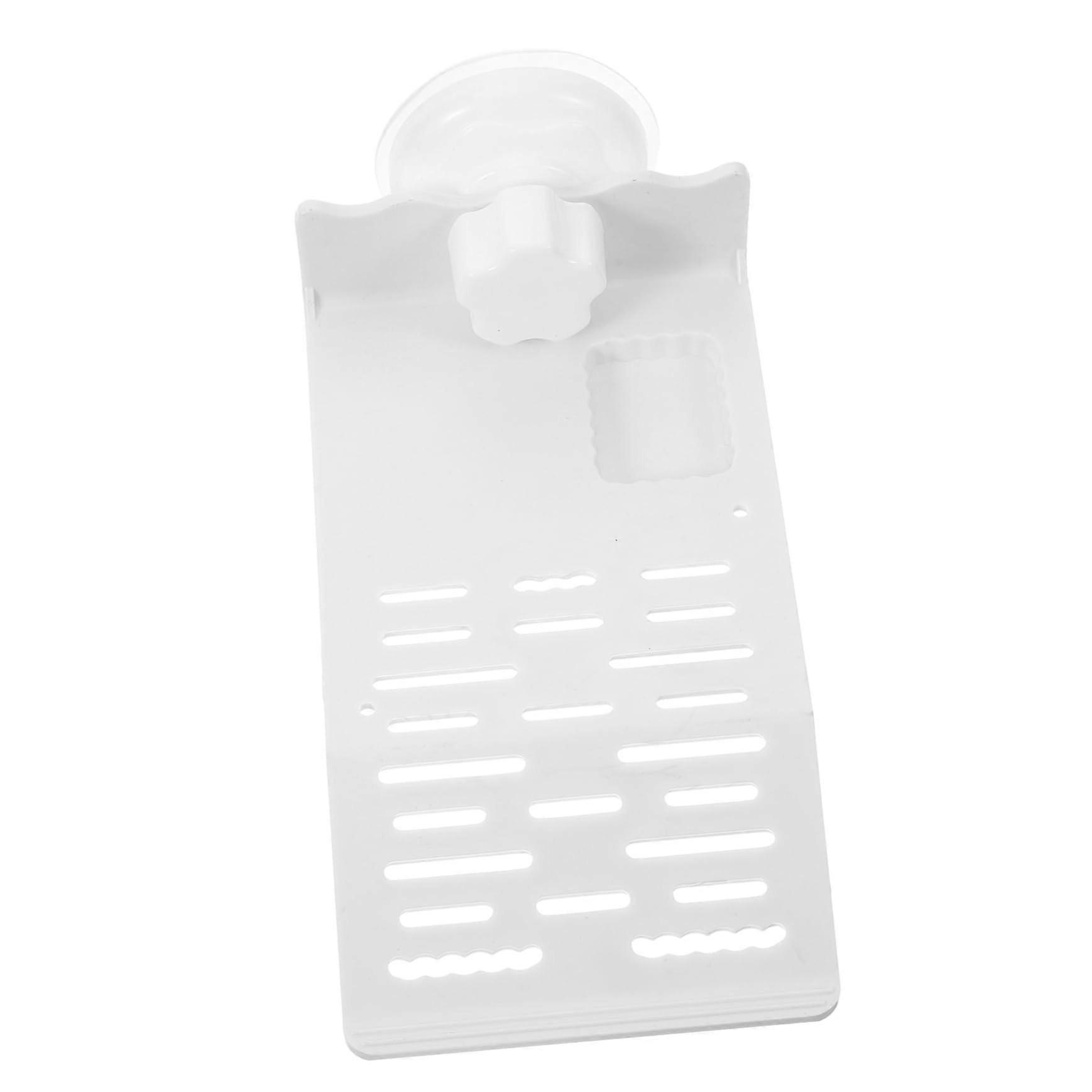 Aquarium Decor for Water Turtles, Plastic Basking Platform, Floating Platform for Relaxation, Turtle Basking Dock, 16.50X9.00X5.50CM, White