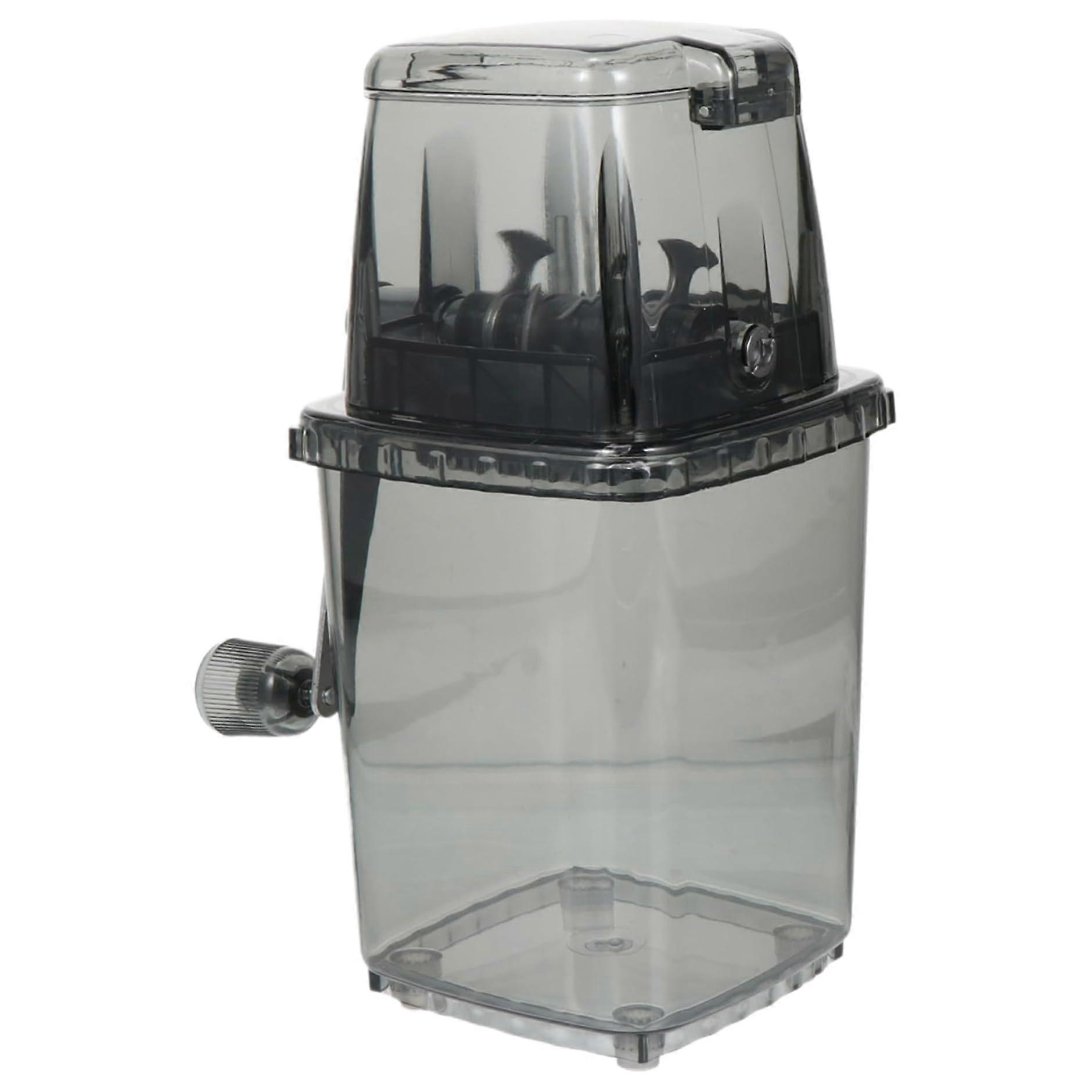 Ice Shaver Machine with Stainless Steel Blade Crushed Ice Maker for Home Use