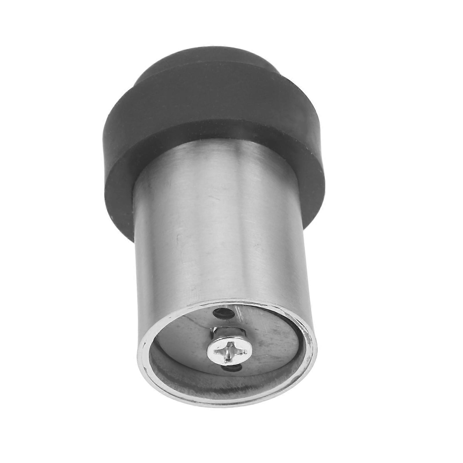 Security Door Stoppers For Safety Anti Collision Stopper 2.5×1.7×1.7in Noise Reduction Rubber Head 1Pack