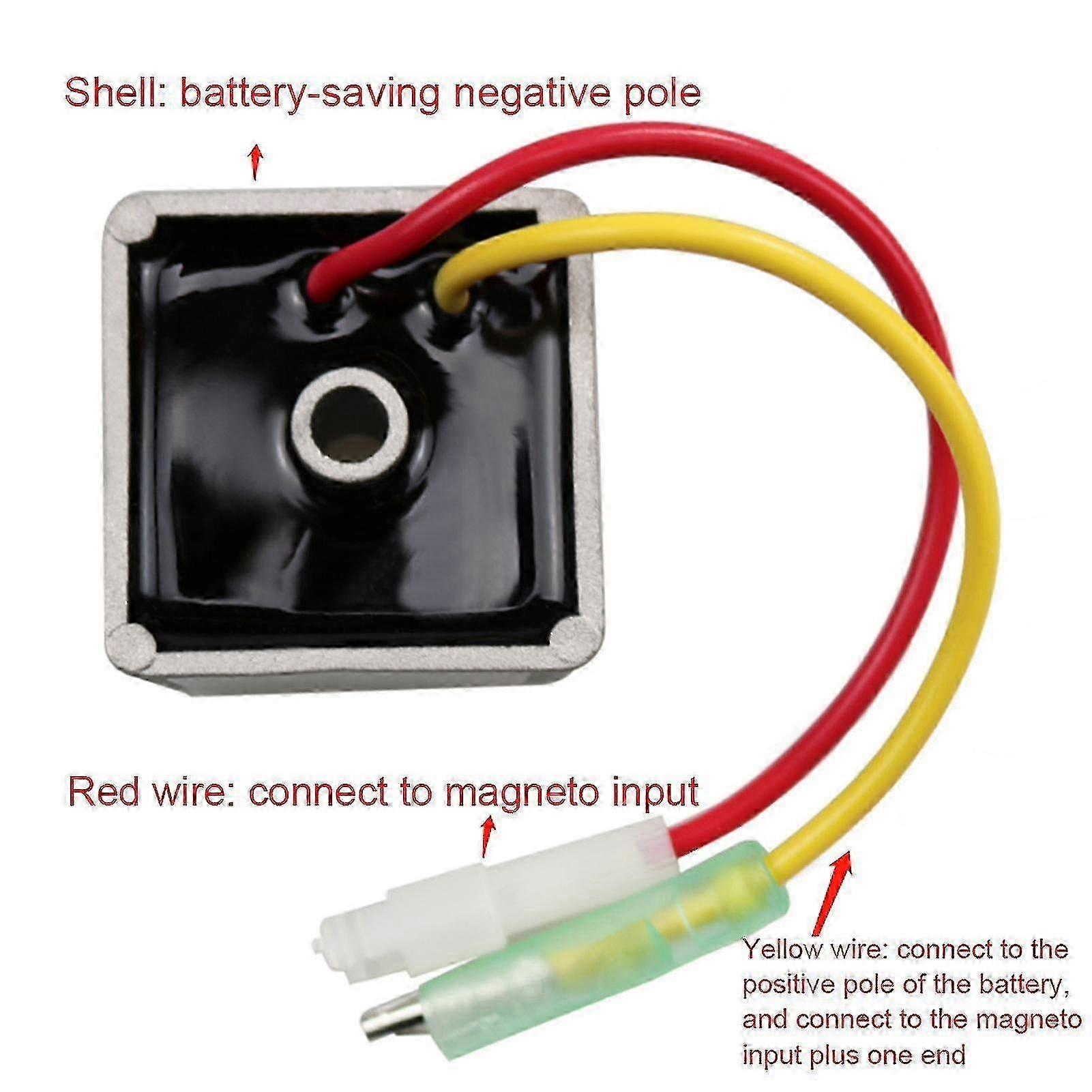 Generator voltage rectifier for Briggs & Stratton 491546