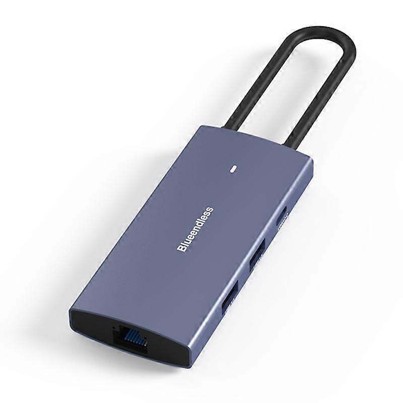 Blueendless Docking Station 6-in-1 Blue