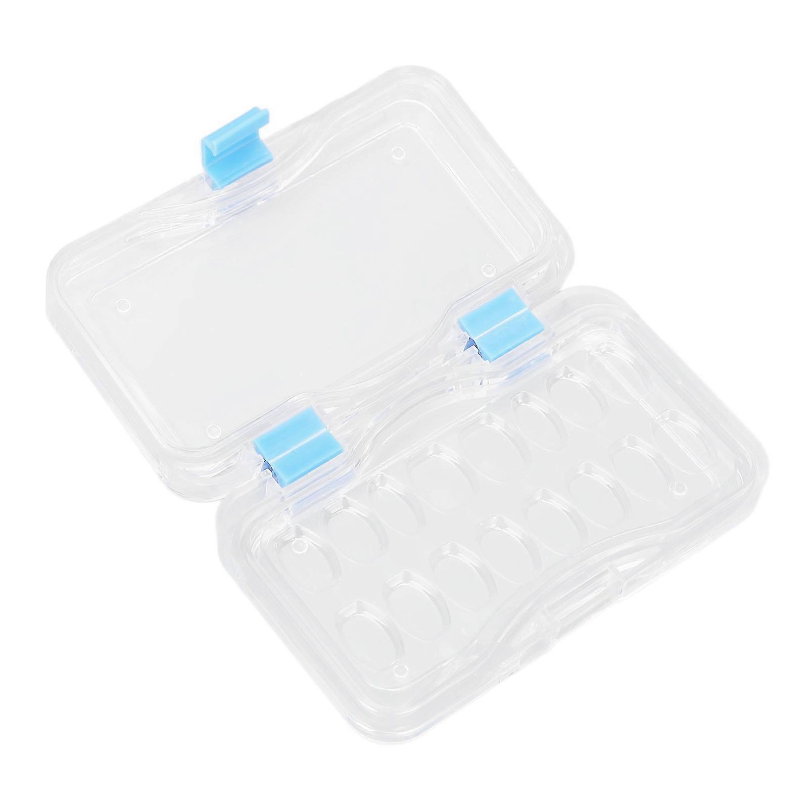 Membrane Tooth Box Safe Reusable Dental Film Veneer Box with Hole for Clinics Transparent