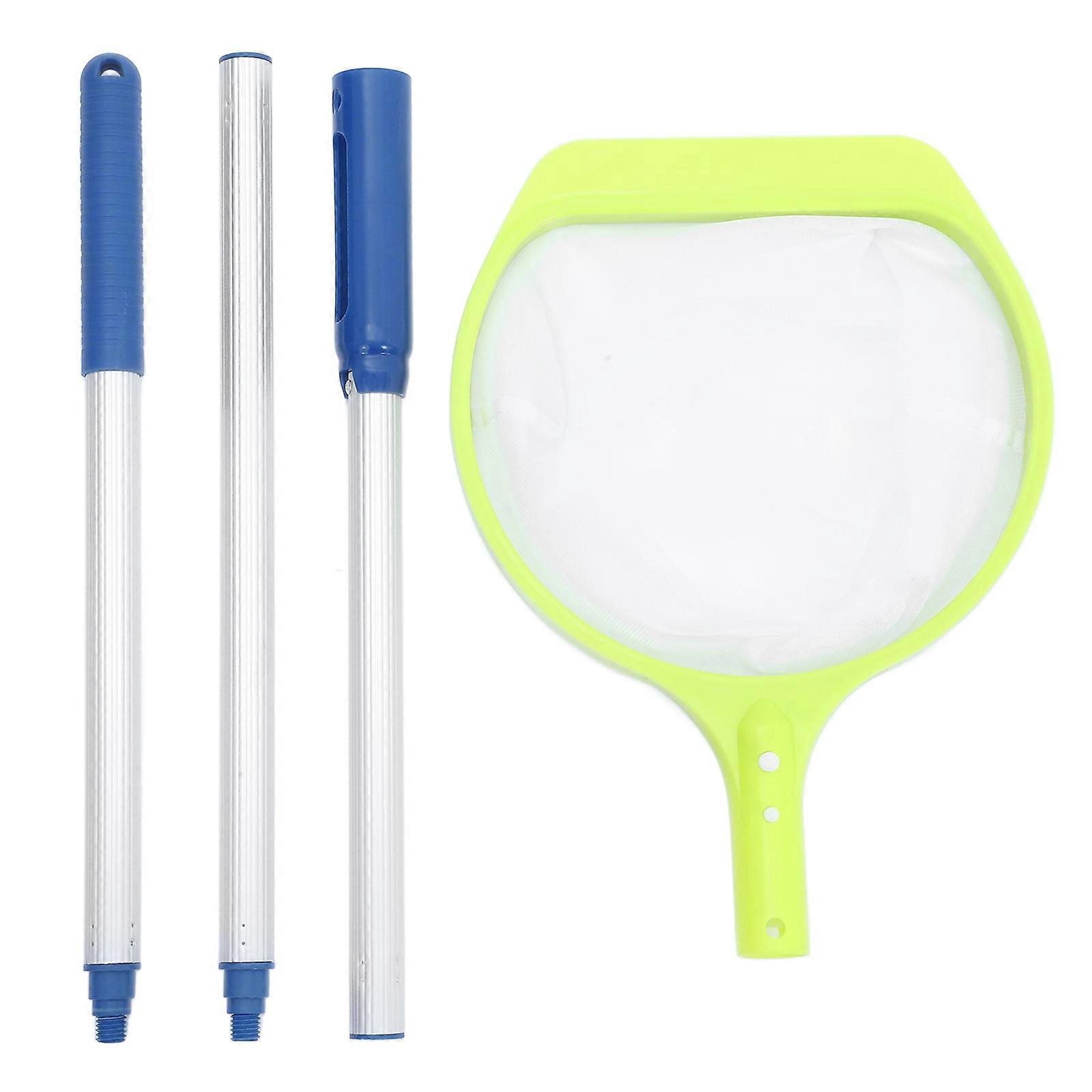 Extendable Pool Cleaning Net Set with Pole – Durable Multi Use Tool for Removing Leaves and Debris from Pools, Ponds, Spas, and Fish Tanks