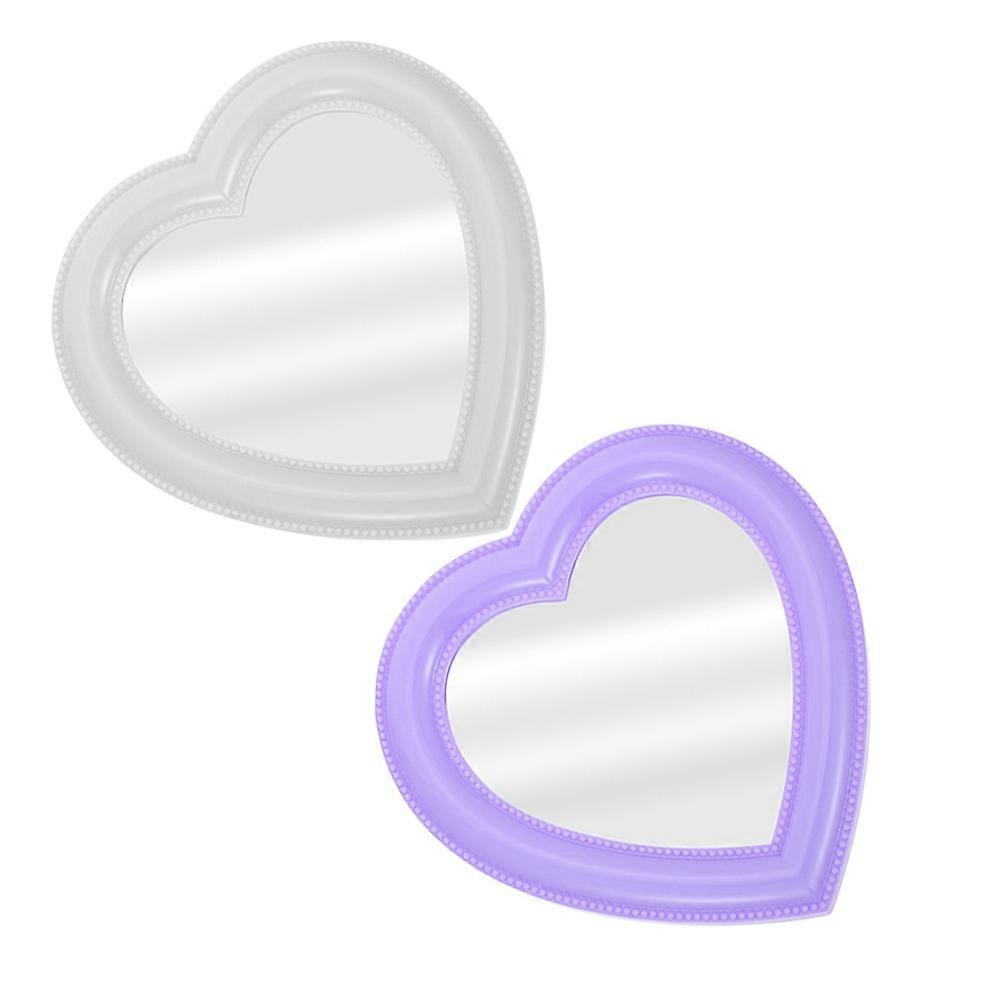 Hanging Wall Shaped For Room Mirror Modern 19.00X18.00X1.00CM 2Pcs