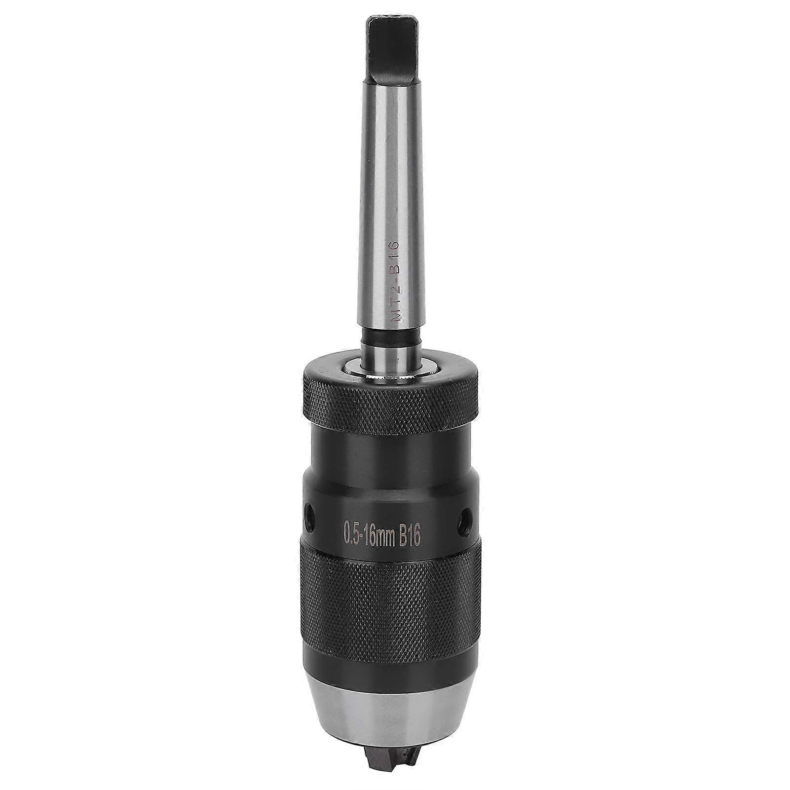 Keyless Drill Chuck, Strong Keyless Chuck for Drills, 0.516mm, Fits Column Drills, Milling Machines and Lathes