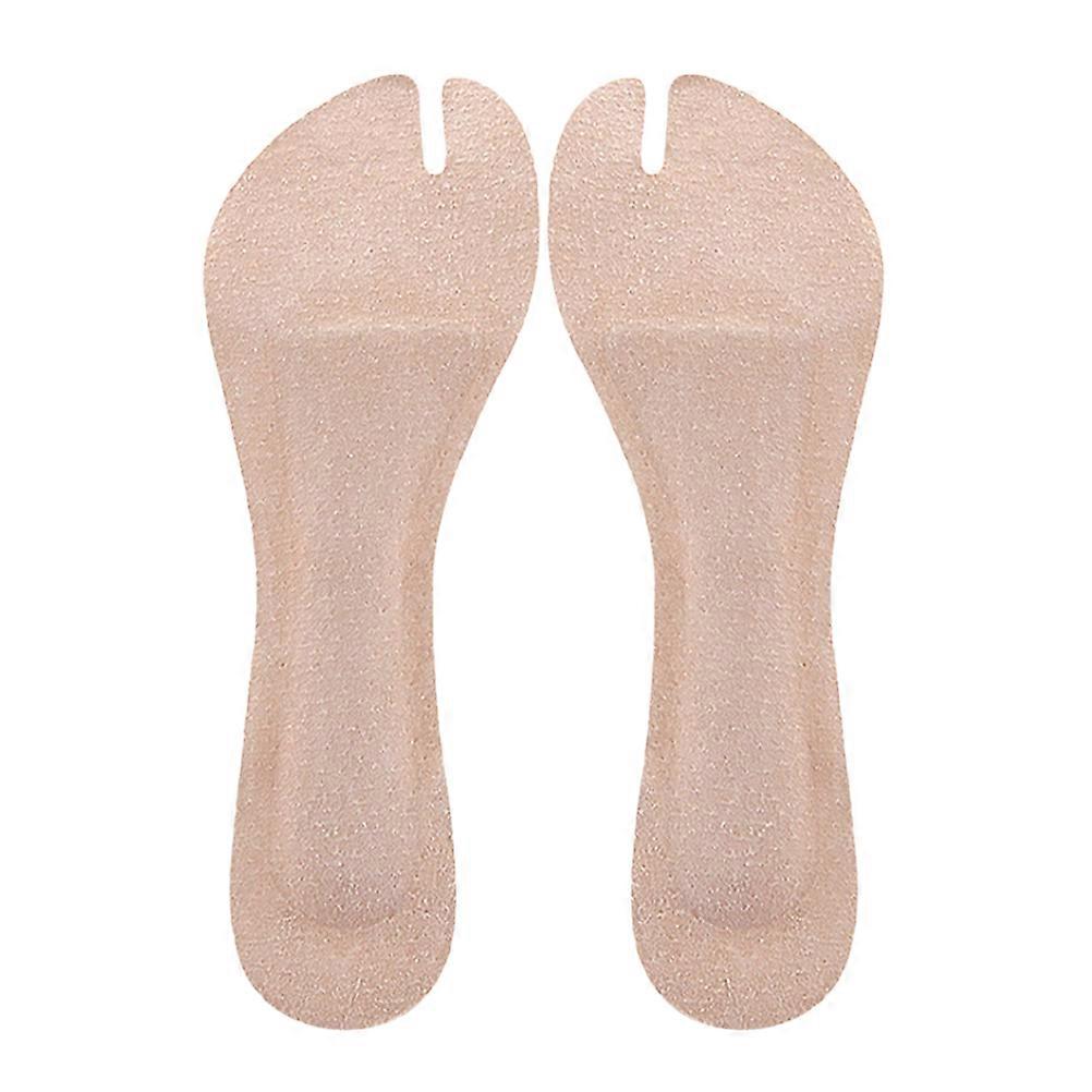 1 Pair Self Adhesive Sandals Insoles Comfortable Artificial Foot Pads Shockproof Anti Slip Cushion Inserts