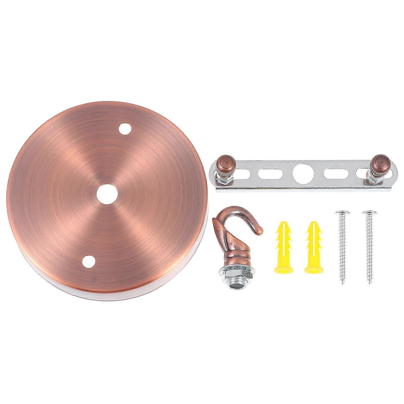Creative Light Fixture Trim Plate Vintage Style For Living Room 10X10X2Cm Durable 1Pcs