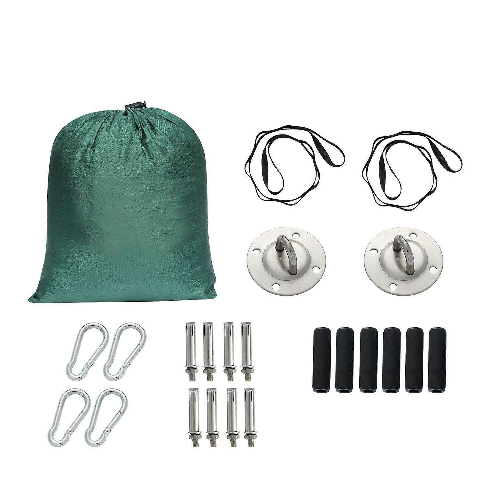 Zestaw huśtawek do jogi powietrznej, podwórka Hamak do jogi Wisząca huśtawka Zestaw do inwersji zawiesia powietrznego Sprzęt do inwersji trapezu z uchwytem sufitowym