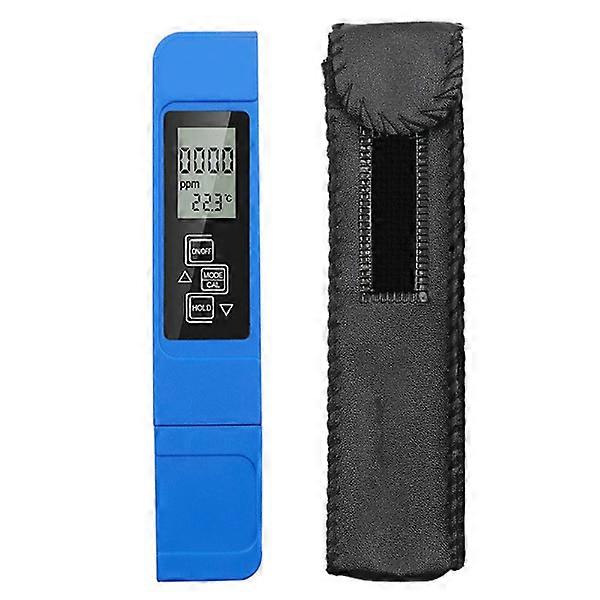 New Home Water Quality Test Pen - EC Meter 3-in-1 Temperature, Conductivity and TDS Test Pen with LCD Display