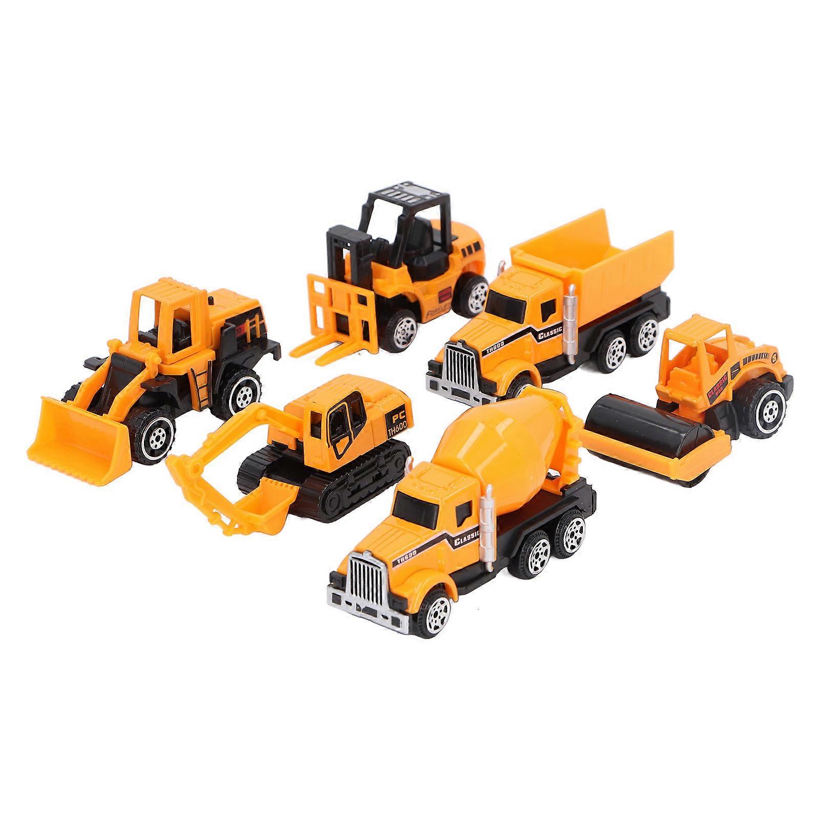 1:64 Scale Engineering Vehicle Model Set Decoration Construction Engineering Truck Model for Children