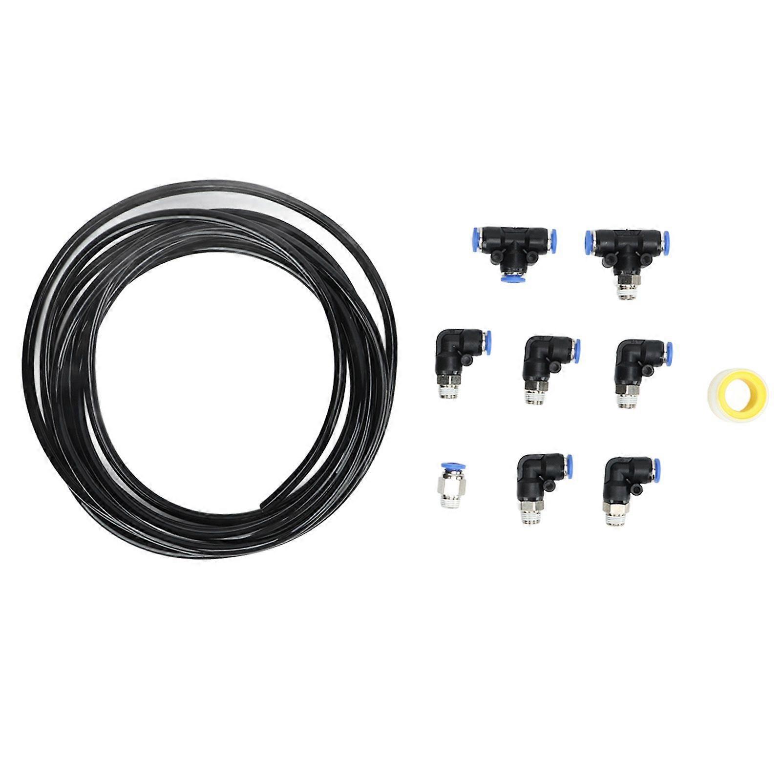 10pcs turbo vacuum fitting kit 180psi flexible lightweight replacement