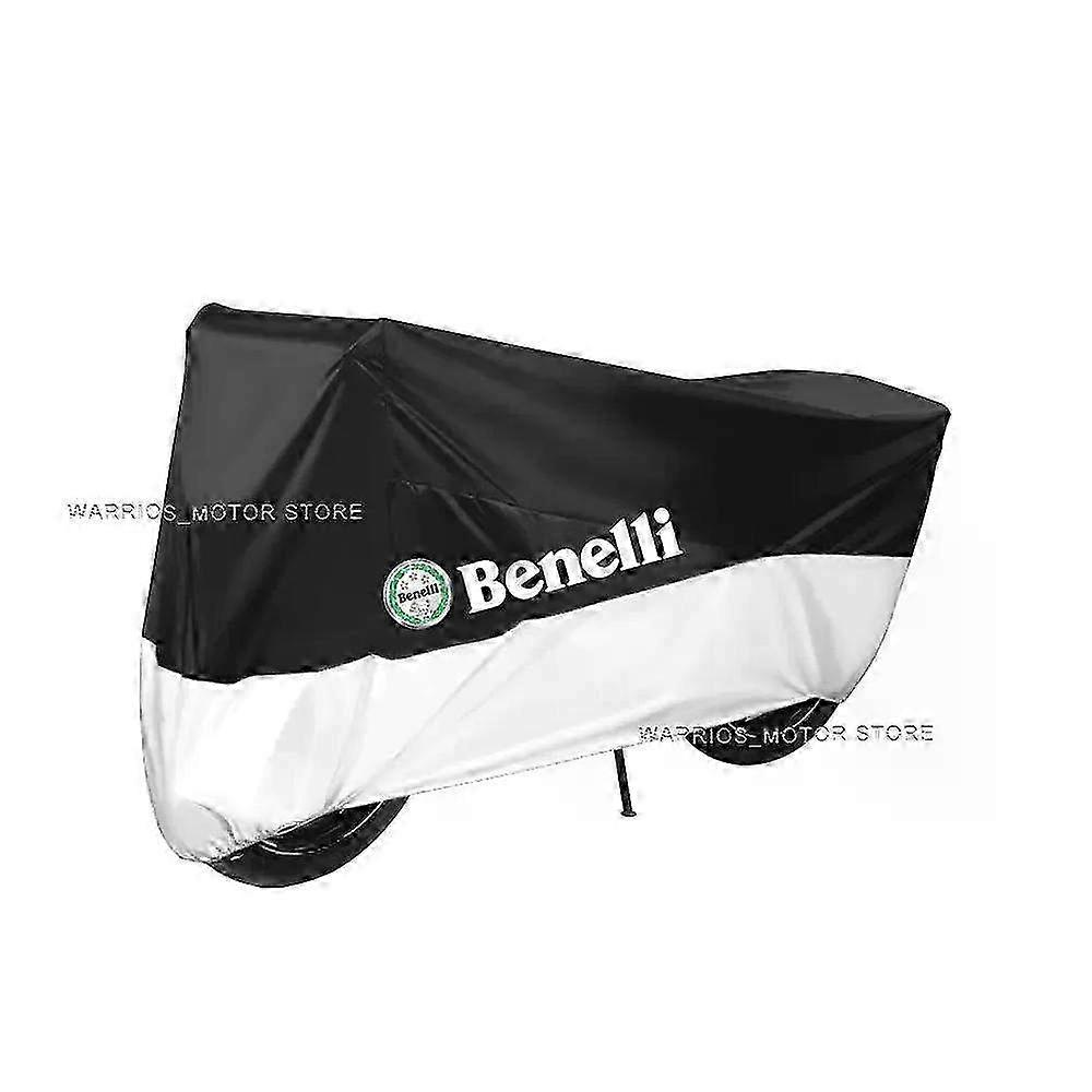 Capa de motocicleta à prova d'água para todas as estações com proteção UV para BENELLI TNT 125 TNT135 Jinpeng 502 TRK502 TRK - Uso externo à prova de poeira