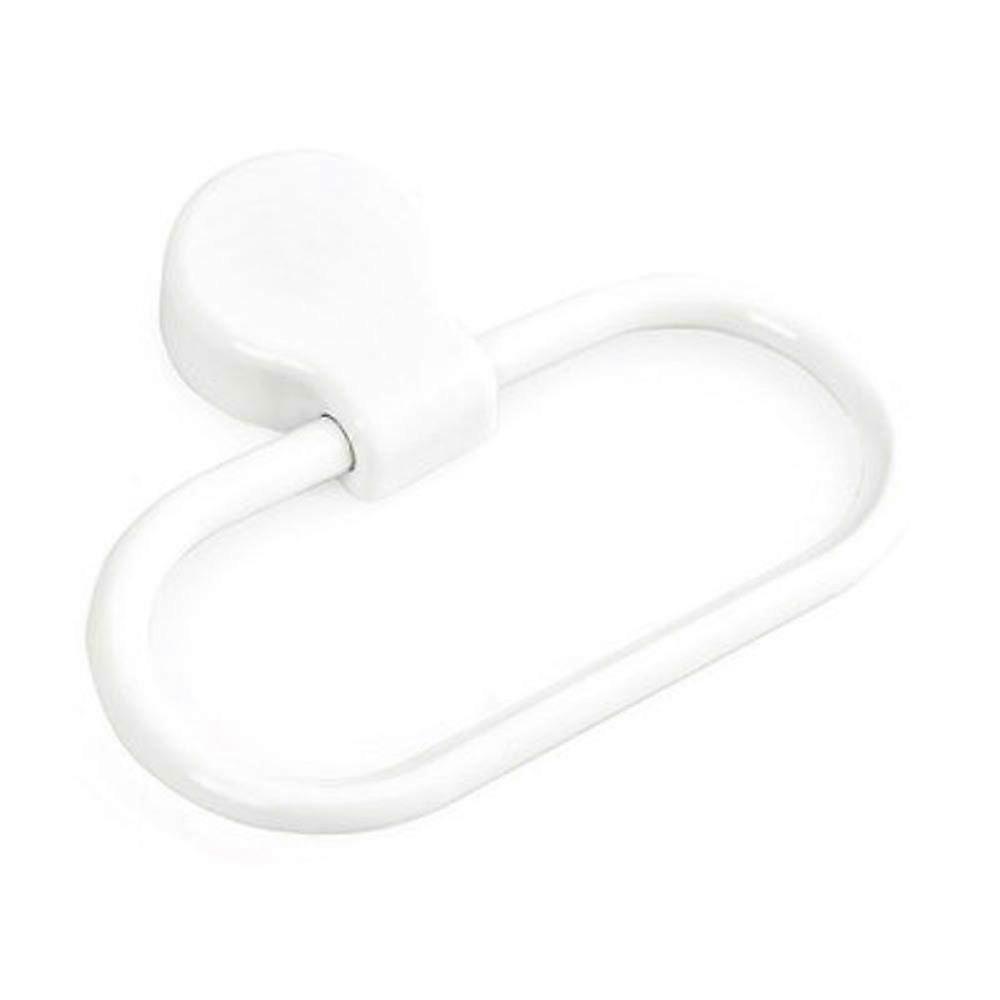 Multifunctional, nodrill towel holder, kitchen, paste, cloth, hanging shelf, bathroom, seamless sticker, towel ring (color: Argento). Vision
