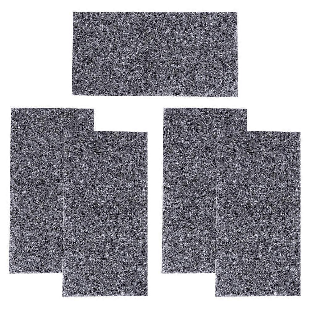 5Set Nano Sparkle Cloth Car Scratch Remover For Effective Car Cleaning During Maintenance Grey