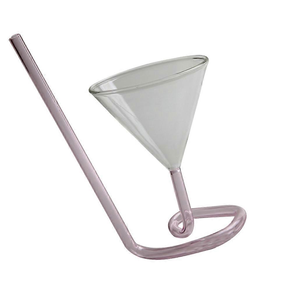 Here's a polished and engaging product description for your **Creative Pink Spiral Cocktail Glass**:
### ๐ธ **Creative Pink Spiral Cocktail