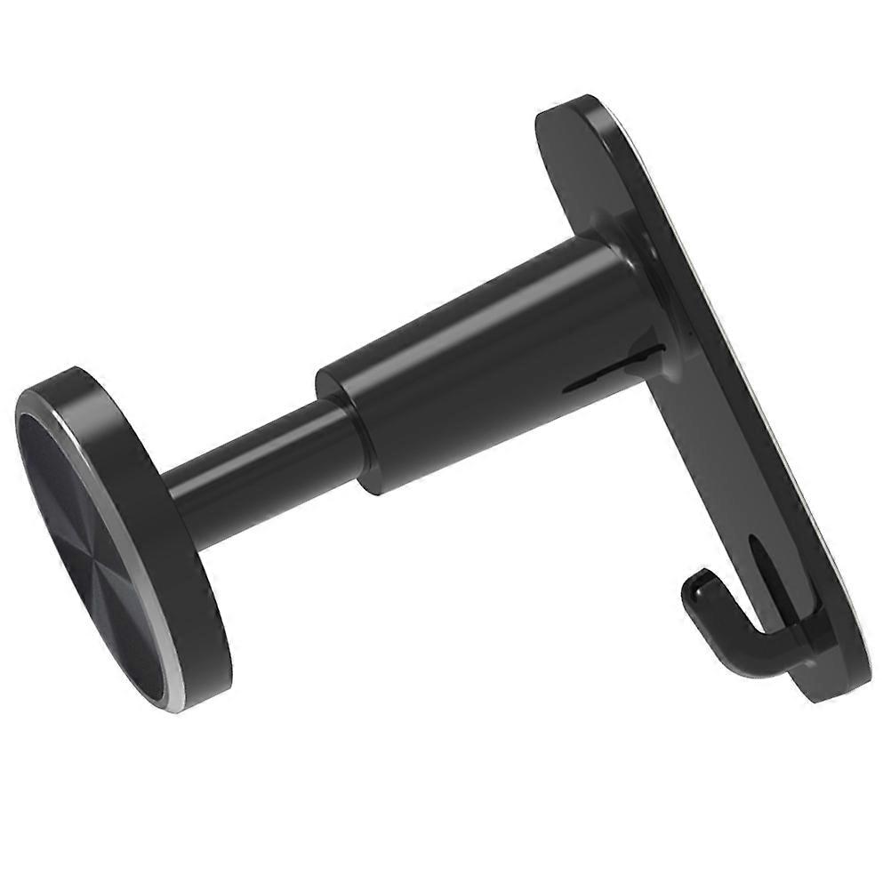 Black Headset Wall Mount Holders For Organizing Headphones Featuring ABS Design Suitable For Home Use 2Pack