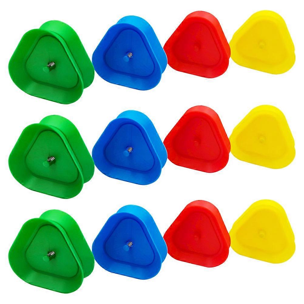 HandsFree Playing Card Holder for Poker Games Reusable Plastic Rack Assorted Color Fits All Sizes