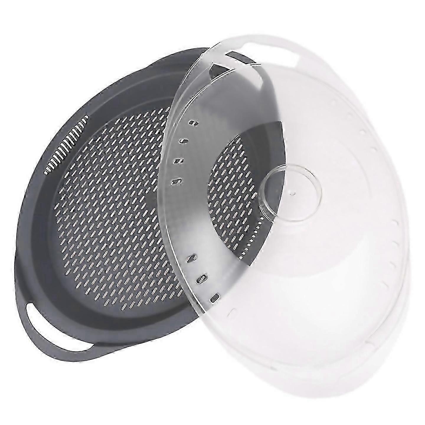 2 Set Suitable For Food Processor Steaming Lid Steam Tray