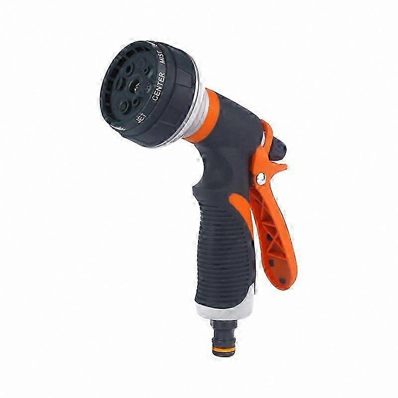 8-Mode Multi-Purpose Sprayer Nozzle for Garden and Vehicle Cleaning High Pressure Watering Tool