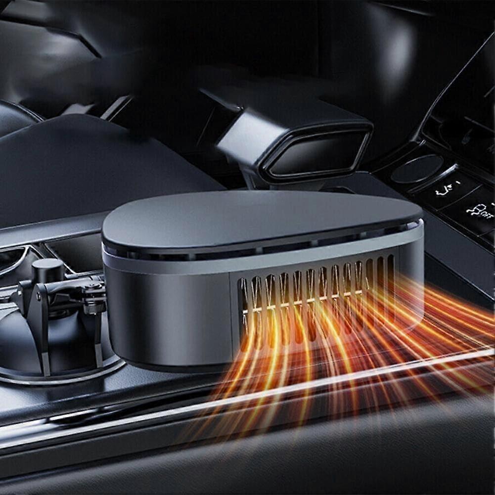 12V 120W Portable Car Heater Defroster Defogger Windshield Fan, High Air Flow, Snow and Condensation Removal