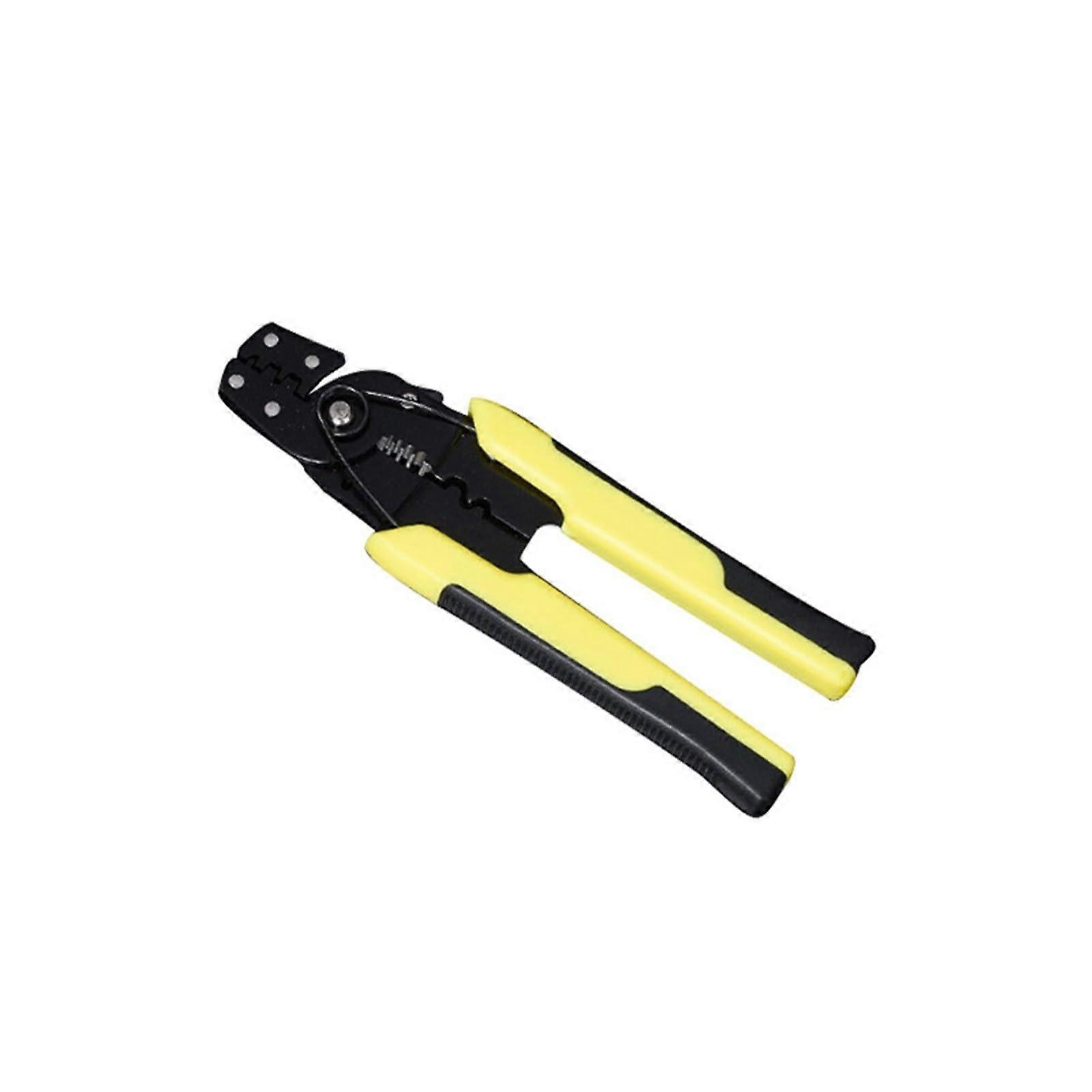 YEJIANGHUA RC Crimp Crimping Tool Compatible with Futaba JR JST Servo Connectors for 1426AWG Wires in Straight Yellow Black Natural