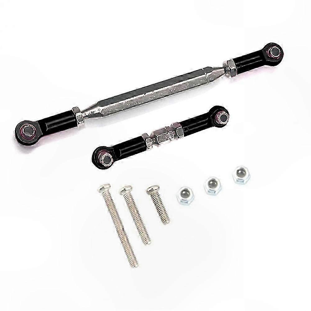 Adjustable Metal Steering Linkage for 1/12 RC Vehicles - Compatible with D90 D99 Models
