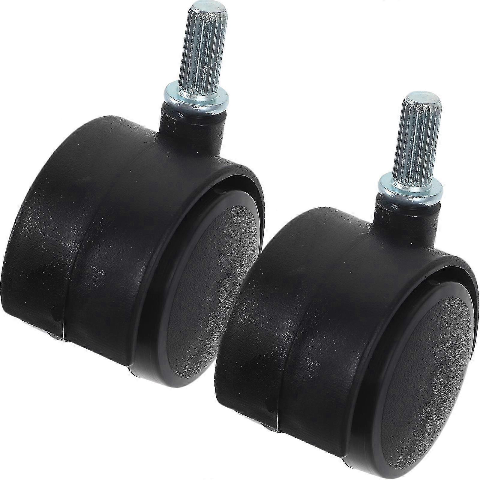 2-Pack Replacement Caster Wheels for Clothes Hangers & Laundry Racksx