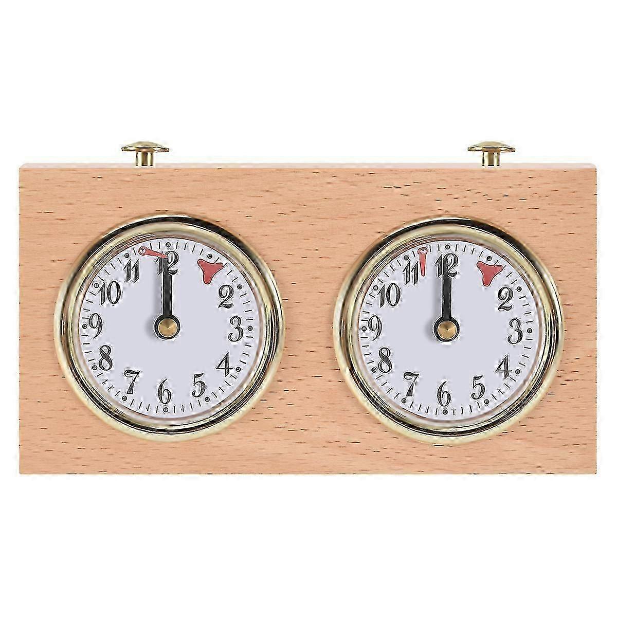 A Professional Digital International Chess Clock, a Portable Wooden Count Up/Down Chess Timer.c