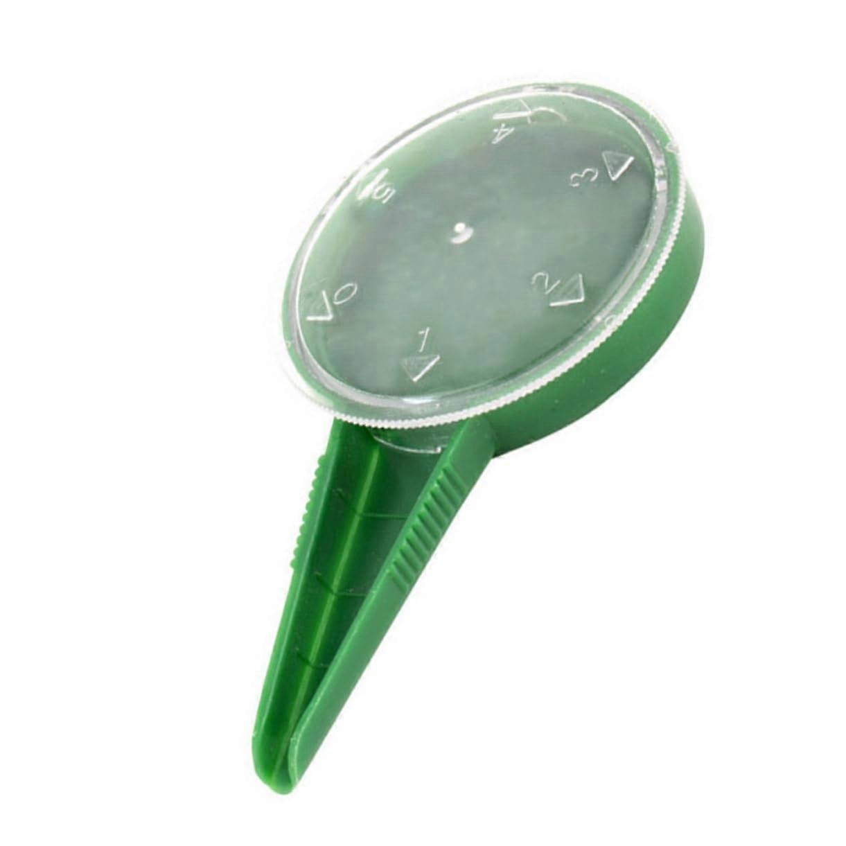 15pcs Adjustable Seeder Spreader Planter Tool Garden Seed Dispenser Settings Portable Seeder for Gardening Light Green 3