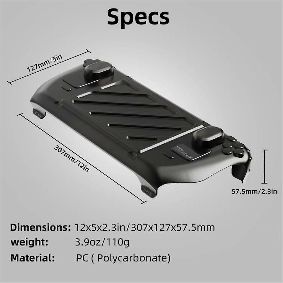 Hard Shell Protective Case for LCD/OLED Front Cover Green