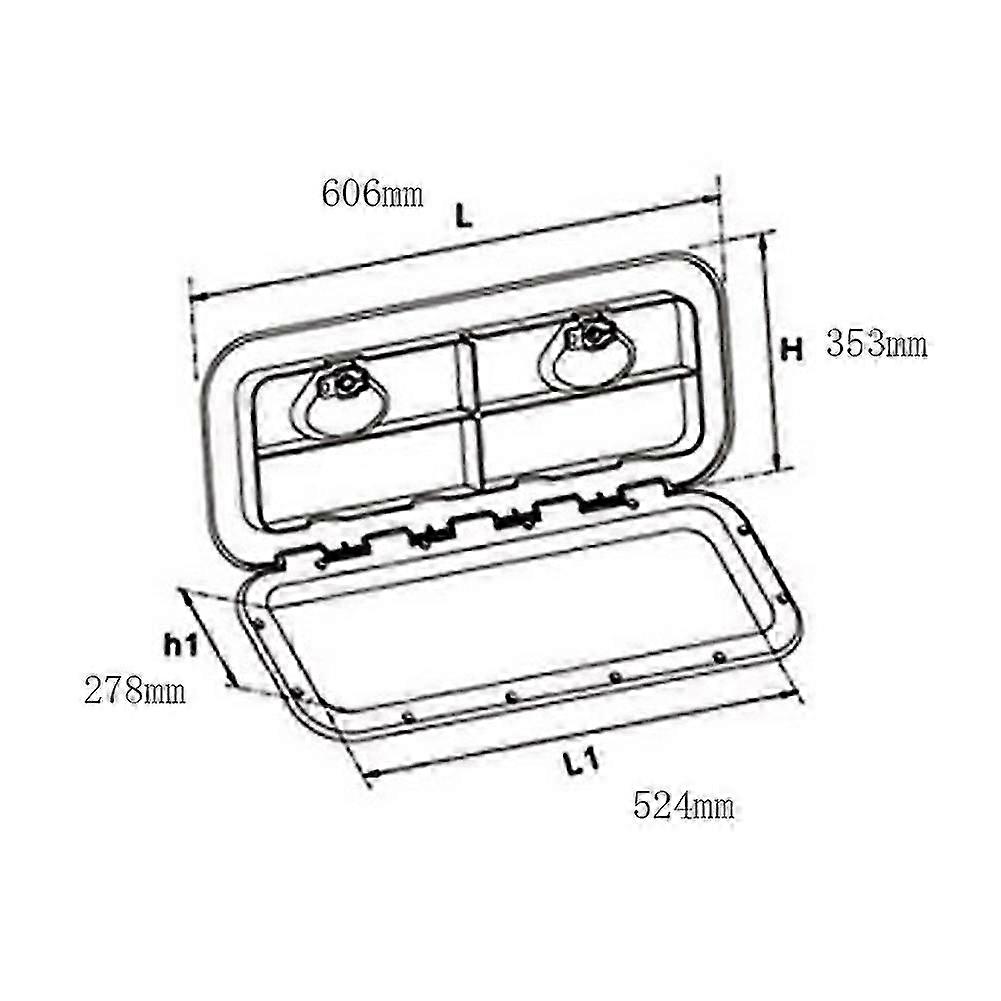 NEW SEAFLO Access Hatch