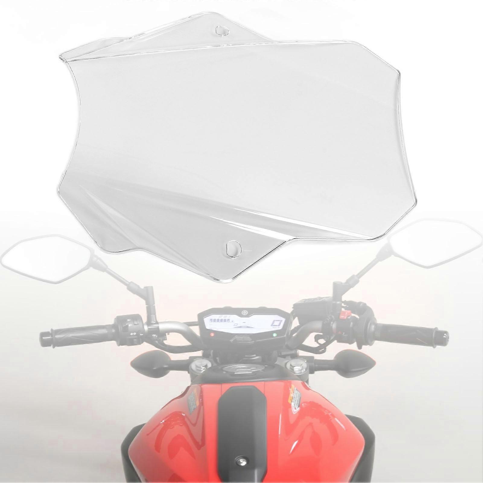 Universal Adjustable Motorcycle Windshield Clear 22MM/25MM Handlebars