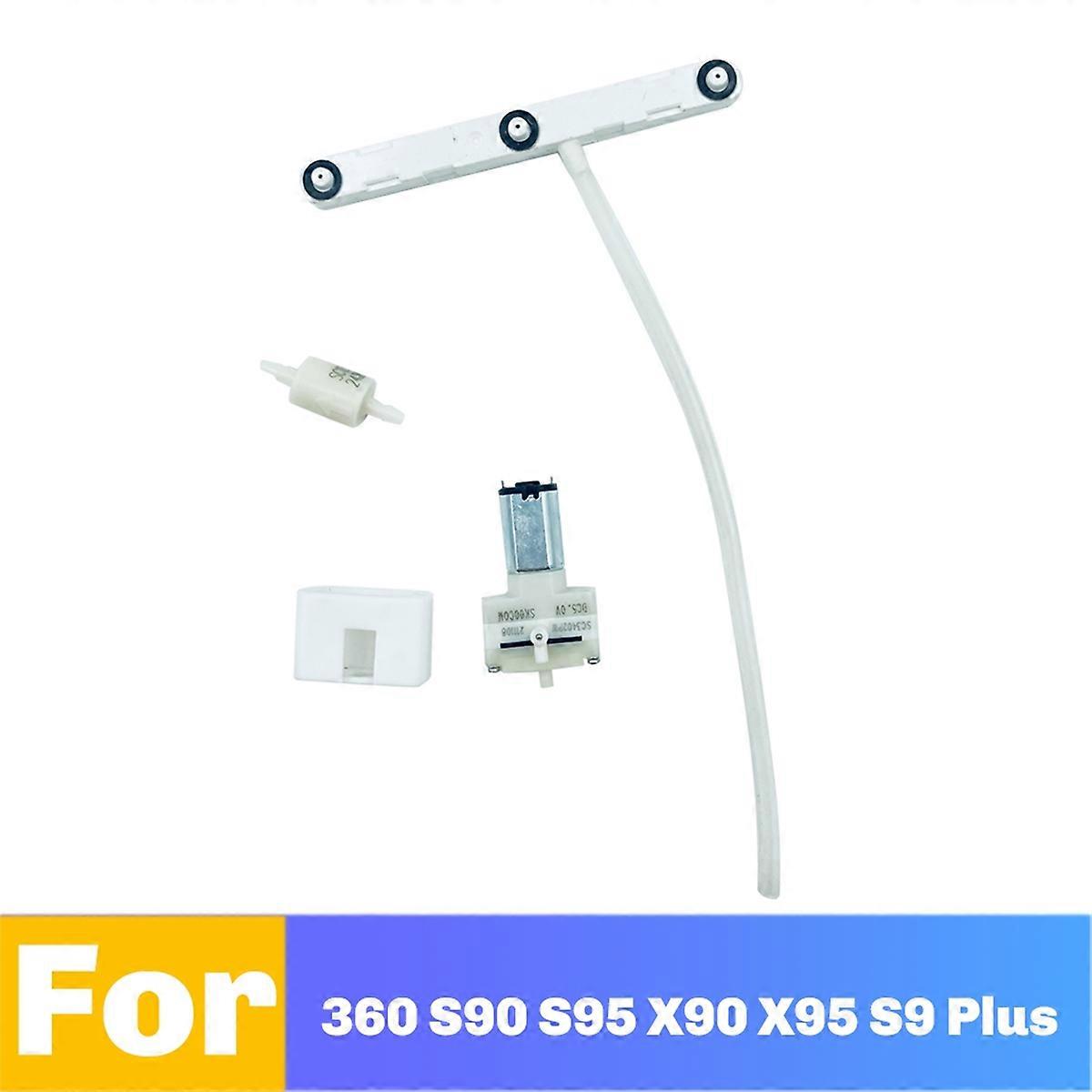 Water Pump & One-Way Valve with Water Pump Motor Bracket for 360 S90 S95 X90 X95 S9 Plus Robot Vacuum Cleaner