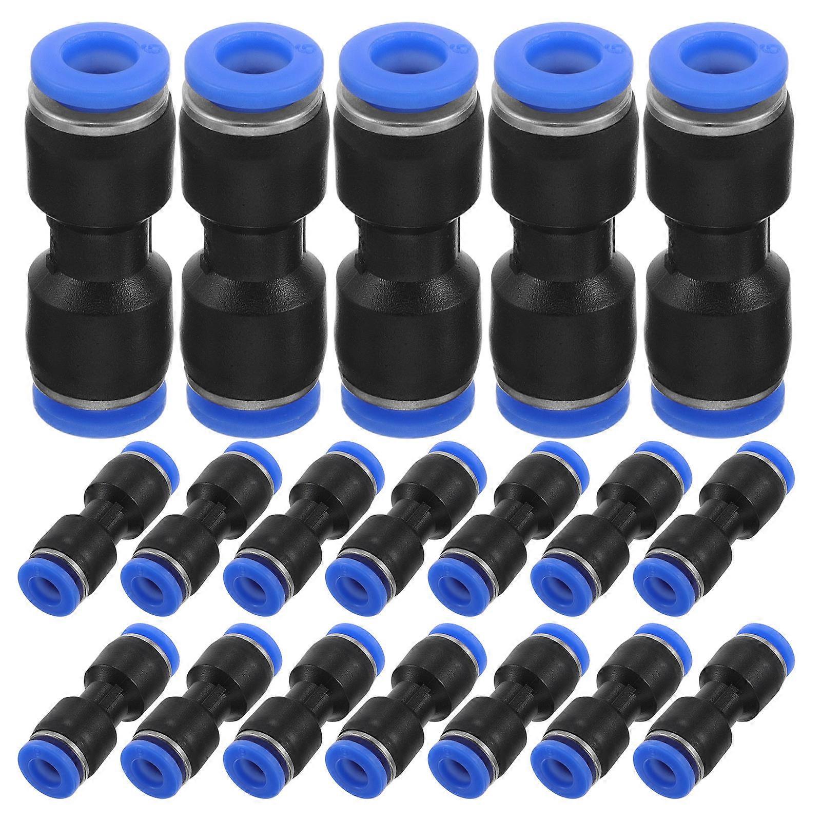 Small Quick Connectors Pneumatic Connection Universal Parts 40Pcs For Toolkits Industrial Applications Multi Color