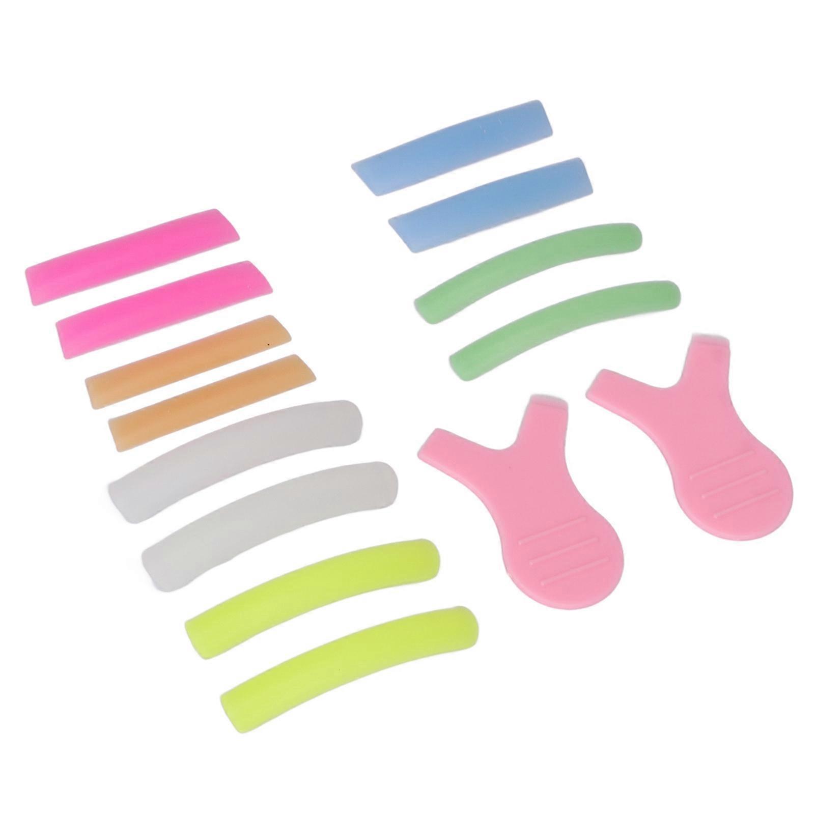 6 Pairs Silicone Lash Lift Pads Reusable Soft Eyelash Perming Tool