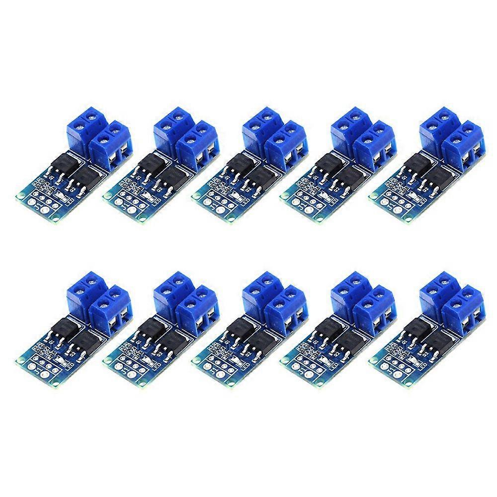 10PCS DC 5V-36V 15A(Max 30A) MOSFET MOS FET Trigger Switch Driver Module 0-20KHz PWM Regulator Cont