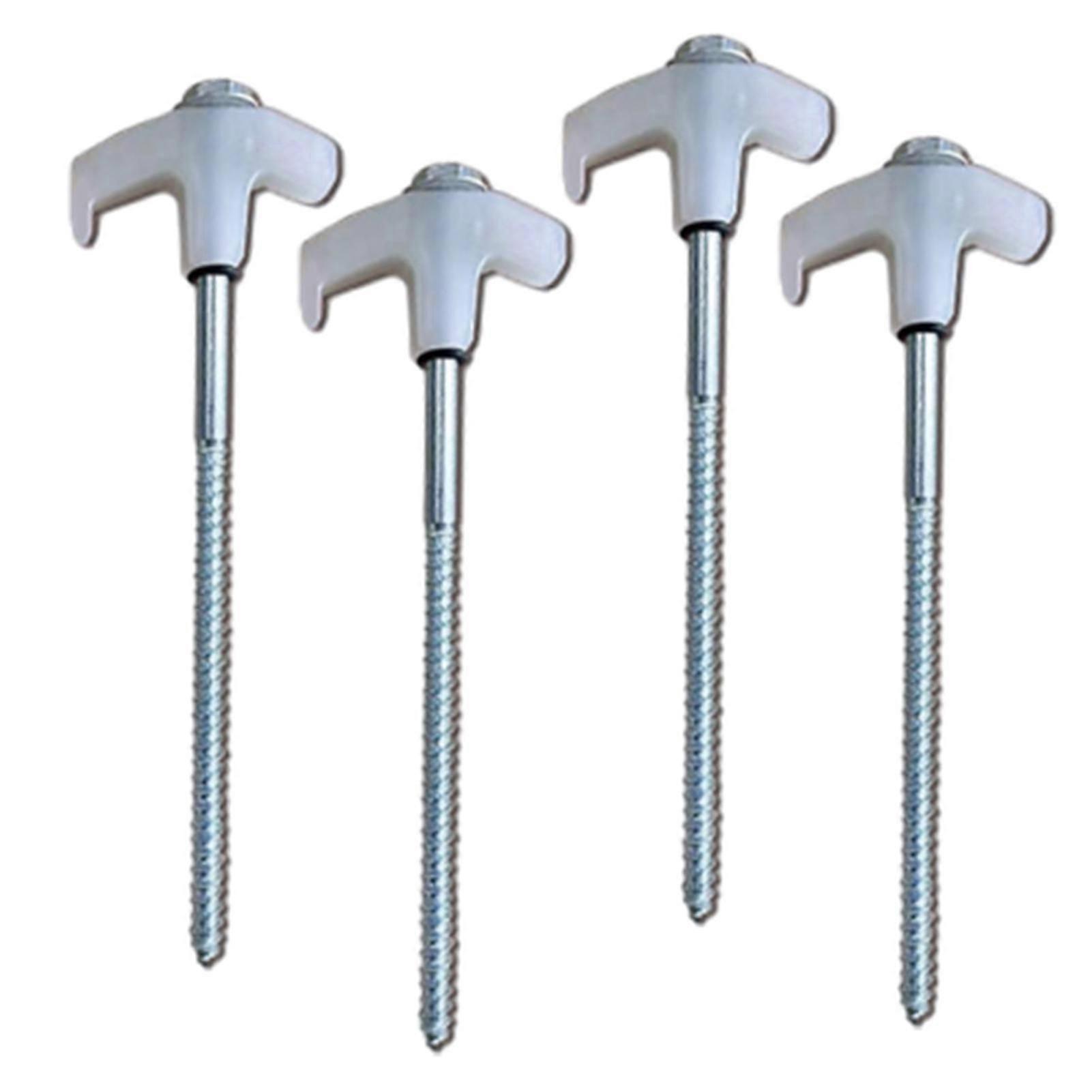 8x200mm screw tent nail for outdoor camping