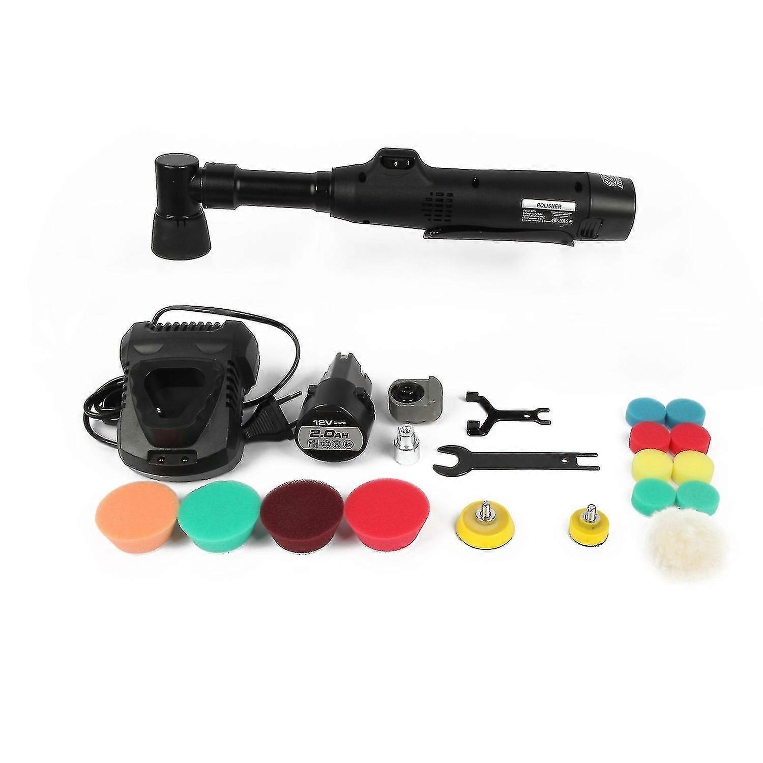 Portable Car Polishing Machine Mini Electric Auto Polisher Handheld Rechargeable Car Polishing And W