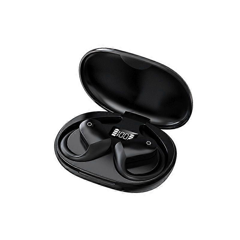 Wireless Headphones Bluetooth 5.3 Waterproof HiFi HD Noise Cancelling(Black)