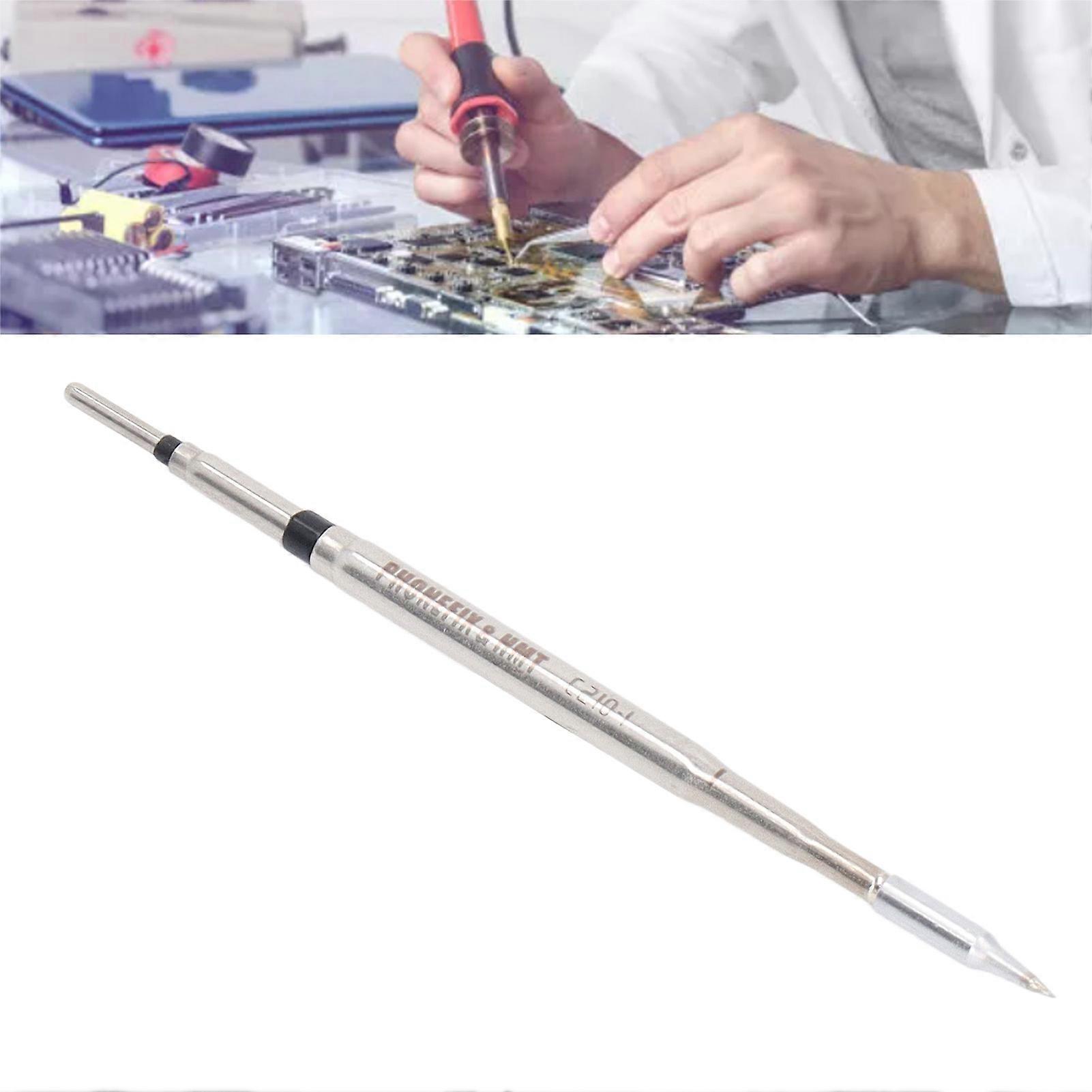 Fer à souder pointe stylo Remplacement Anti oxydation Panne à souder C210 T26D pour JBC210 C210-020 pointe droite 
