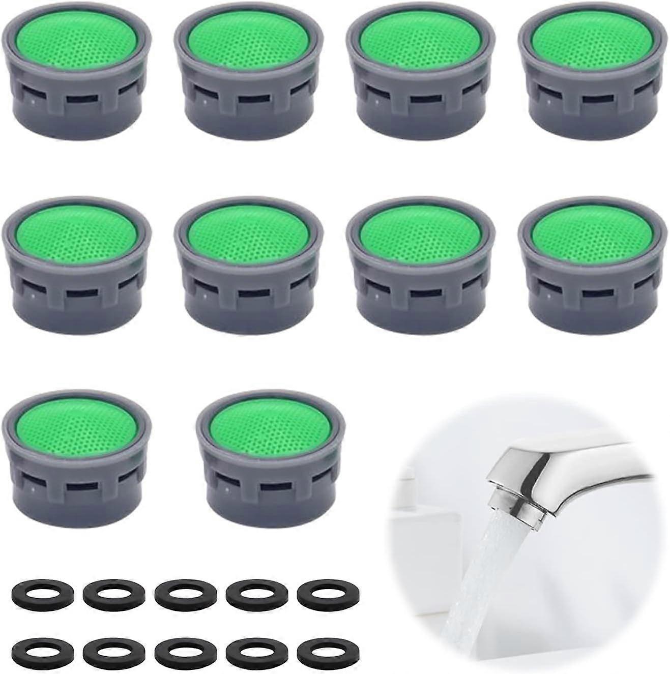 10 Pcs Faucet Aerator Set with Seal, Filter, Limiter, Bathroom Accessories, Filter Inserts, Bathroom Replacement Parts