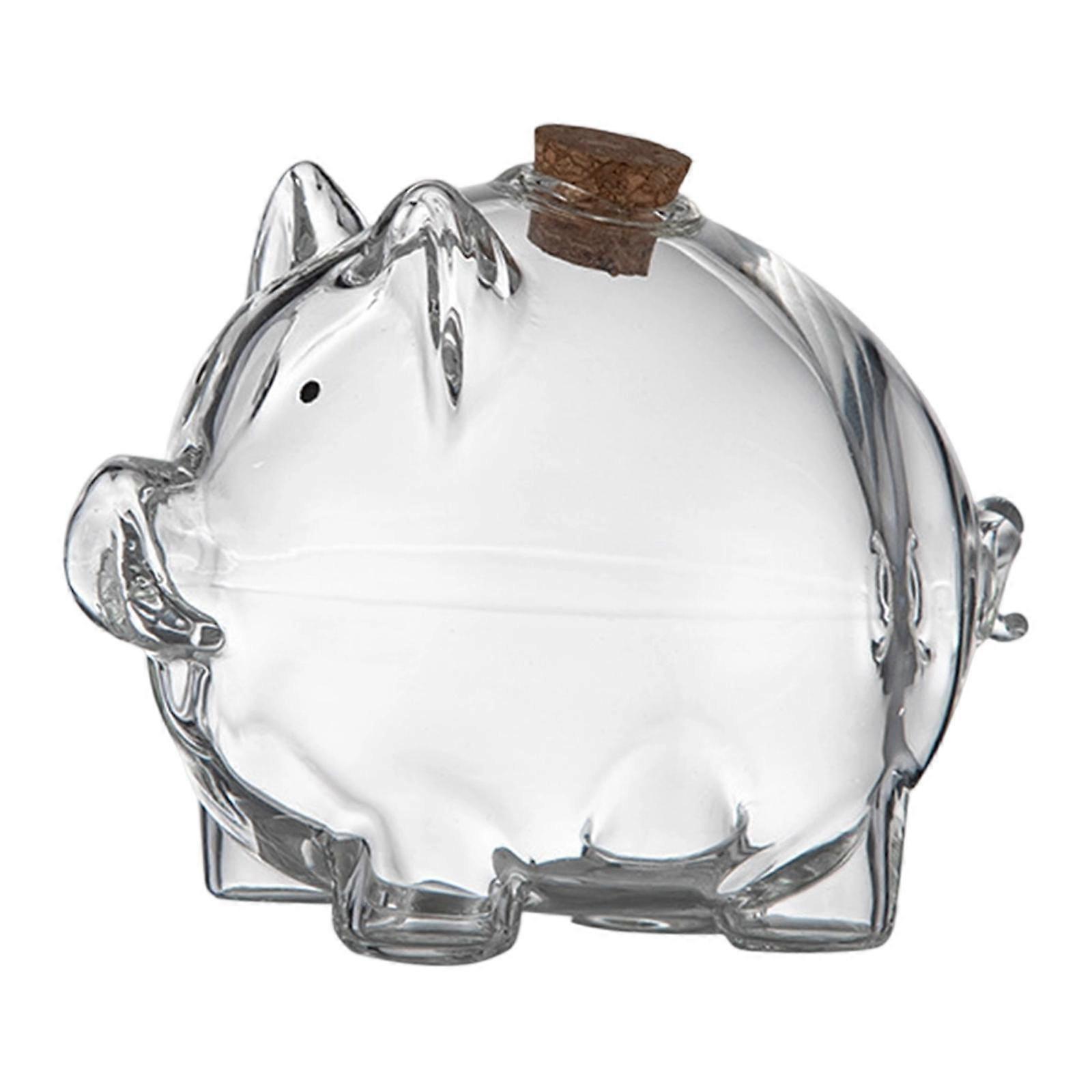 Borosilicate Glass Money Saving Container 2.3inch Tall Multifunctional