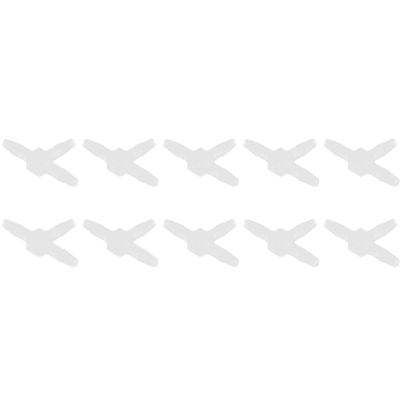10Pcs 3-Way T Shaped PP Plastic Barb Fitting for Lab & Food Use
