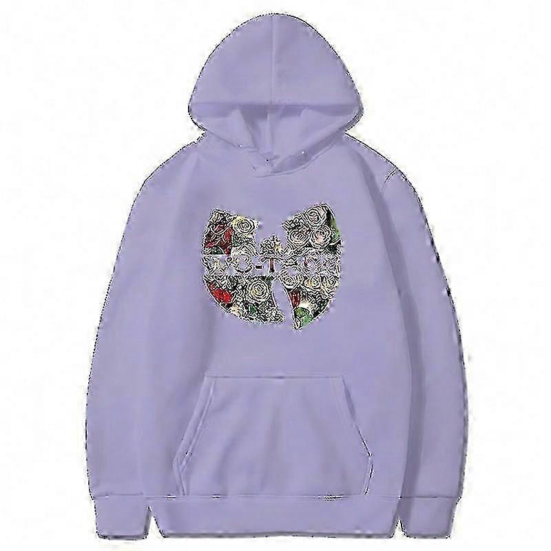Φθινόπωρο Νέο Hip Hop Streetwear Φούτερ Μόδας με Wu Tang Graphic Print &; Fleece Πουλόβερ για Casual Ανδρικά Ρούχα